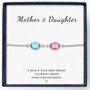 Personalised Create Your Own Family Oval Birthstones Bracelet, thumbnail 8 of 12
