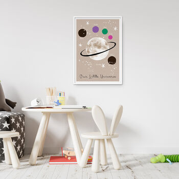 Personalised Family Planets Watercolour Print, 6 of 6