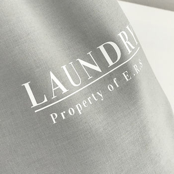 Personalised Travel Laundry Bag, 3 of 4