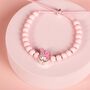 Hello Kitty Pink Beaded Bracelet With My Melody Charm, thumbnail 3 of 6