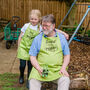 Personalised Grandad Daddy Matching Gardening Apron Set, thumbnail 8 of 12