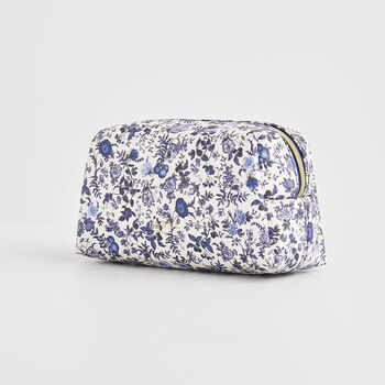 Blue Ditsy Pouch Small, 4 of 7
