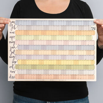 Mini 2026 Wall Planner Year Calendar A3, 2 of 10