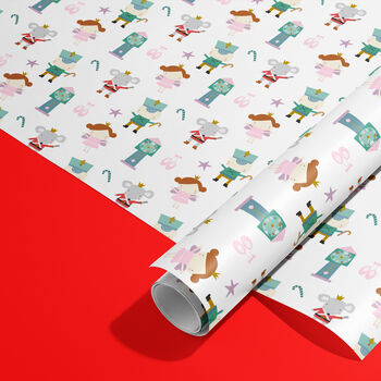 Nutcracker Christmas Wrapping Paper, 3 of 3