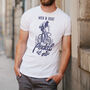 Personalised Bike Pedal It Out Mens T Shirt Gift, thumbnail 2 of 2