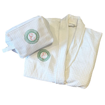 Personalised Wash Bag And Dressing Gown, 5 of 8