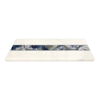 White Marble And Blue Agate Board, 2 of 2