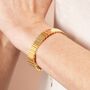 Asymmetrical Layered Bar Bracelet In Gold, thumbnail 2 of 4