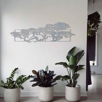 African Tree Savannah Wooden Art For Home Or Office, 6 of 12