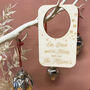 Personalised Christmas 'Be Merry' Bottle Label, thumbnail 6 of 6