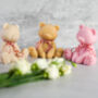 Cute Teddy Bear Soy Wax Candle, thumbnail 6 of 7