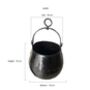 Hanging Planter With Handle 'Sinduri', thumbnail 4 of 5