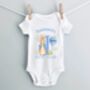 Personalised Blue First New Years Teddy, thumbnail 5 of 12