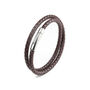 Classic Leather Double Wrap Bracelet For Him, thumbnail 12 of 12