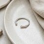 Diamond Open Band Ring, thumbnail 2 of 8