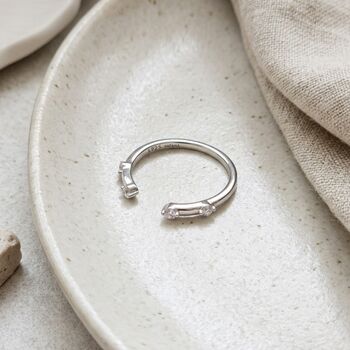 Diamond Open Band Ring, 2 of 8