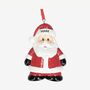 Father Christmas Tree Decoration With Personalised Name, thumbnail 1 of 2