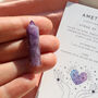 Serenity Amethyst Crystal Tower, thumbnail 1 of 5