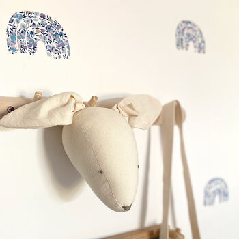 Liberty Fabric Rainbow Wall Stickers, 5 of 8