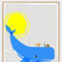 Whale Adventure Art Print, thumbnail 4 of 9
