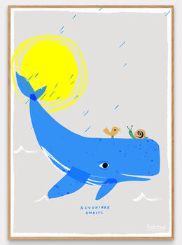 Whale Adventure Art Print, 4 of 9