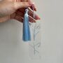 Personalised Custom Tassel Clear Acrylic Bookmark, thumbnail 6 of 8