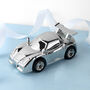 Personalised Silver Plated Sports Car Money Box, thumbnail 4 of 6