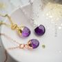 Amethyst February Birthstone Necklace, thumbnail 4 of 11