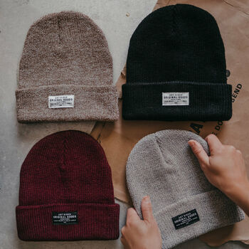 Grey 'The Adventurer' Beanie Hat, 6 of 8