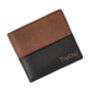 Personalised Black And Brown Trifold Wallet Rfid, thumbnail 2 of 7