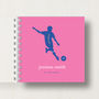 Personalised Kid's Football Small Notebook, thumbnail 8 of 9
