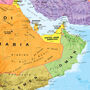 Map Of Middle East Political Boundaries Poster, thumbnail 2 of 5