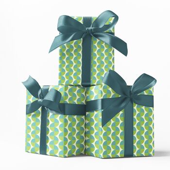 Caterpillar Abstract Design Gift Wrapping Paper, 6 of 8