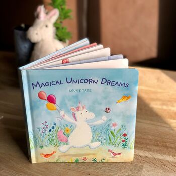 Magical Unicorn Book And Matching Unicorn Soft Toy, 3 of 4