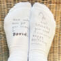 Funny Personalised Birthday Sock, thumbnail 2 of 2