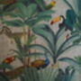Jungle Print Lampshade White, thumbnail 5 of 6