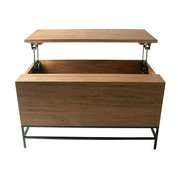 Selby Hidden Laptop/Supper Shelf Coffee Table, 5 of 8