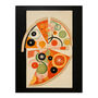 Margherita With Extra Olives Kitchen Wall Art Print, thumbnail 6 of 6