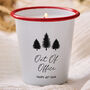 Out Of Office Enamel Candle, thumbnail 1 of 5