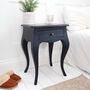 Navy Bedside Table, thumbnail 1 of 3