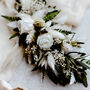 Ivy Foliage Wedding Dried Flower Bridal Headpiece, thumbnail 3 of 4