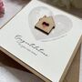 New Home Card With Cute House Embellishment, thumbnail 2 of 4