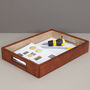 Personalised Norfolk Leather Desk Set Two Colours, thumbnail 6 of 9