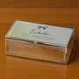 Personalised Bow Mirrored Jewellery Box, thumbnail 2 of 5