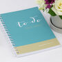 Personalised 'To Do' Weekly Planner Journal, thumbnail 2 of 11