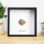 Chondrite Meteorite Box Frame Real Authentic Space Meteor Fragment Museum Quality Natural History Interior Design Home Decor Display Gift Ornament, thumbnail 1 of 4