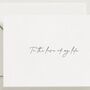 To The Love Of My Life Card, thumbnail 1 of 4