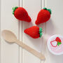 Strawberry Crocheted Toy, thumbnail 9 of 9