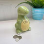 Personalised Children's Dinosaur Money Box, thumbnail 1 of 6