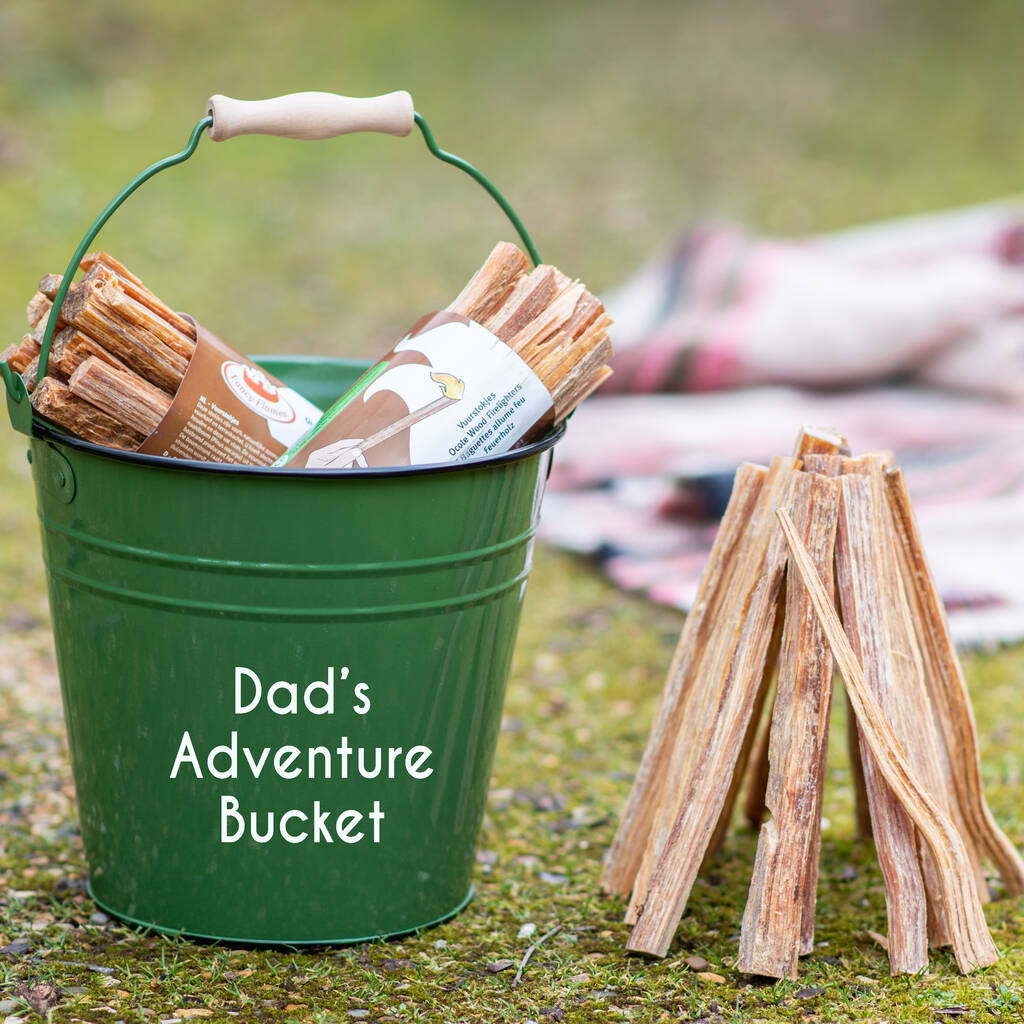 Personalised Adventure Bucket With Firesticks, 1 of 2